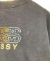 中古・古着 stussy (ステューシー) 90s SSリンク袖ロゴプリントスウェット ネイビー サイズ:M：12000円