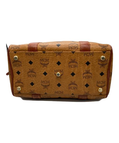 MCM（エムシーエム）MCM (エムシーエム) 2WAYミニボストンバッグ ブラウンの古着・服飾アイテム