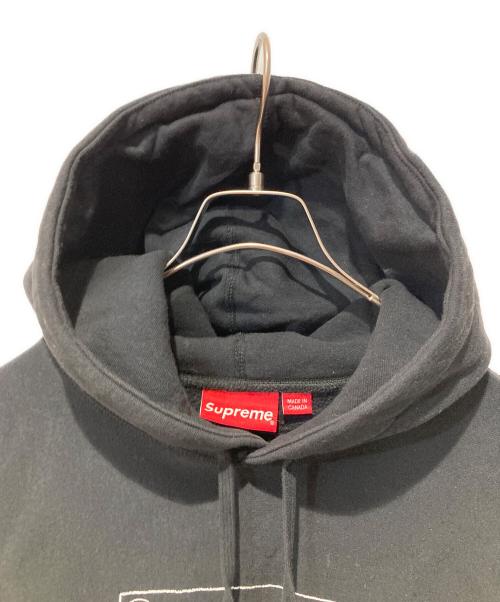 SUPREME（シュプリーム）SUPREME (シュプリーム) KAWS (カウズ) 21ss KAWS Chalk Logo Hooded Sweatshirt ブラック サイズ:Sの古着・服飾アイテム