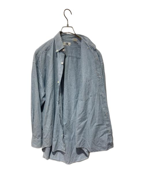 GOODENOUGH（グットイナフ）GOODENOUGH (グットイナフ) ギンガムチェックシャツ ブルー×ホワイト サイズ:不明の古着・服飾アイテム