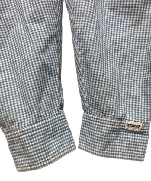 GOODENOUGH（グットイナフ）GOODENOUGH (グットイナフ) ギンガムチェックシャツ ブルー×ホワイト サイズ:不明の古着・服飾アイテム