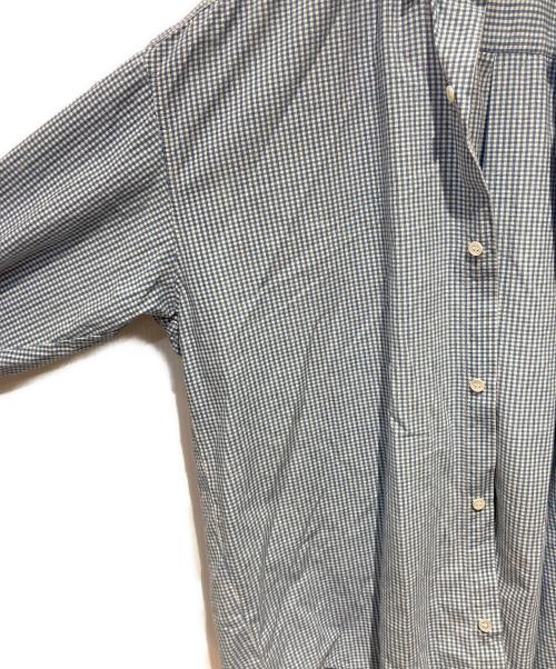 GOODENOUGH（グットイナフ）GOODENOUGH (グットイナフ) ギンガムチェックシャツ ブルー×ホワイト サイズ:不明の古着・服飾アイテム