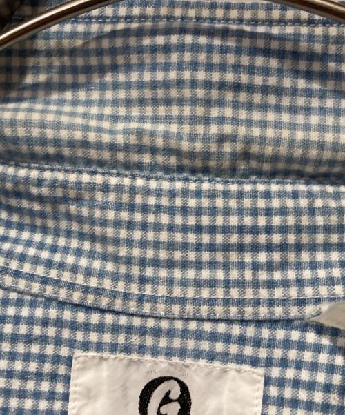 GOODENOUGH（グットイナフ）GOODENOUGH (グットイナフ) ギンガムチェックシャツ ブルー×ホワイト サイズ:不明の古着・服飾アイテム
