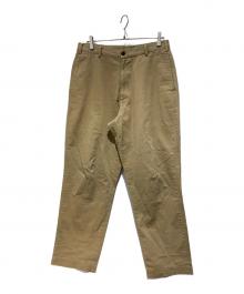 stussy（ステューシー）の古着「90s WORKGEAR ワイドテーパードチノ」｜ベージュ