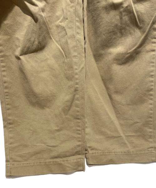 stussy（ステューシー）stussy (ステューシー) 90s WORKGEAR ワイドテーパードチノ ベージュ サイズ: 81cm (W32)の古着・服飾アイテム