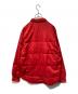 GOODENOUGH (グッドイナフ) ナイロンダウンシャツ レッド サイズ:Ｌ：12000円
