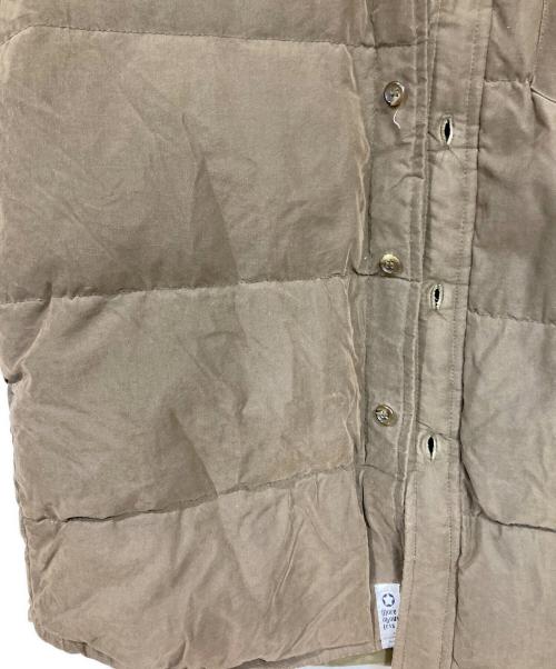 MORE ABOUT LESS（モアアバウトレス）MORE ABOUT LESS (モアアバウトレス) ダウンシャツ オリーブ サイズ:Sの古着・服飾アイテム