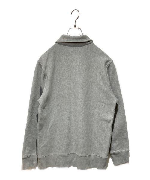 stussy（ステューシー）stussy (ステューシー) 90s ハーフジップスウェット グレー サイズ:Mの古着・服飾アイテム