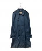 BURBERRYバーバリー）の古着「ミディアムトレンチコート」｜ネイビー