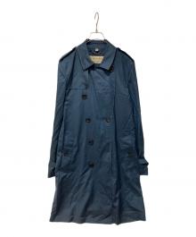 BURBERRY（バーバリー）の古着「ミディアムトレンチコート」｜ネイビー