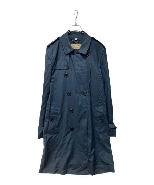 BURBERRY（バーバリー）BURBERRY (バーバリー) ミディアムトレンチコート ネイビー サイズ:48の古着・服飾アイテム