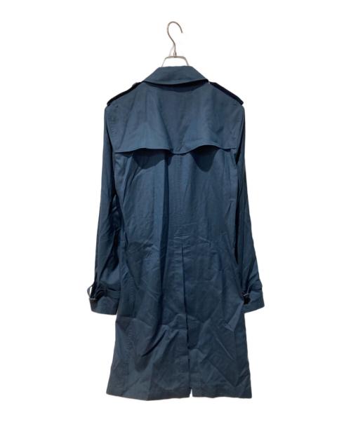 BURBERRY（バーバリー）BURBERRY (バーバリー) ミディアムトレンチコート ネイビー サイズ:48の古着・服飾アイテム