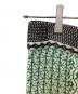 中古・古着 mame kurogouchi (マメクロゴウチ) Rib Jacquard Pedicel Knit Skirt グリーン サイズ:2：11000円