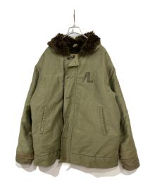 COULANGE MAYENNE（クランジェマイエンヌ）の古着「デッキジャケット」｜グリーン×ブラウン