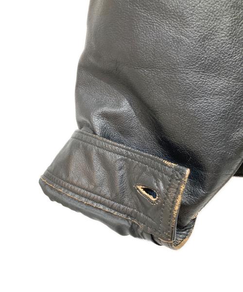LEE（リー）LEE (リー) COWBOY Jacket LEATHER ブラック サイズ:38の古着・服飾アイテム