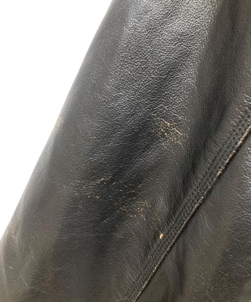 LEE（リー）LEE (リー) COWBOY Jacket LEATHER ブラック サイズ:38の古着・服飾アイテム