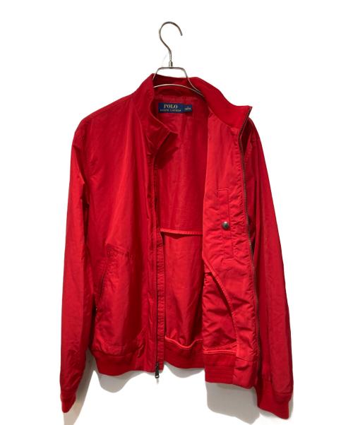 POLO RALPH LAUREN（ポロ・ラルフローレン）POLO RALPH LAUREN (ポロ・ラルフローレン) フルジップジャケット レッド サイズ:Sの古着・服飾アイテム