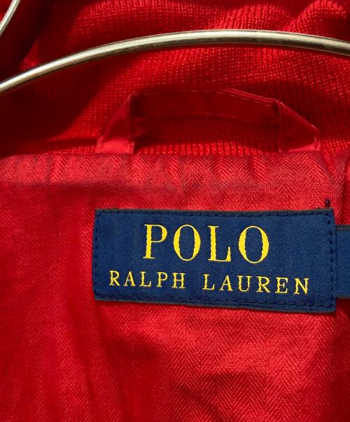 POLO RALPH LAUREN（ポロ・ラルフローレン）POLO RALPH LAUREN (ポロ・ラルフローレン) フルジップジャケット レッド サイズ:Sの古着・服飾アイテム