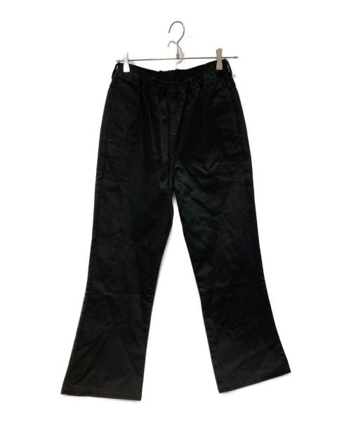 COMFORTABLE REASON（コンフォータブルリーズン）COMFORTABLE REASON (コンフォータブルリーズン) イージーフレアパンツ ブラック サイズ:FREEの古着・服飾アイテム