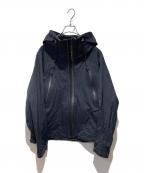 DESCENTE ALLTERRAINデザイント オルテライン）の古着「HARD SHELL JACKET CREAS」｜ブラック