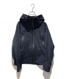 DESCENTE ALLTERRAIN（デザイント オルテライン）の古着「HARD SHELL JACKET CREAS」｜ブラック