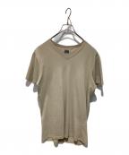 JIL SANDERジルサンダー）の古着「VネックTシャツ」｜ベージュ