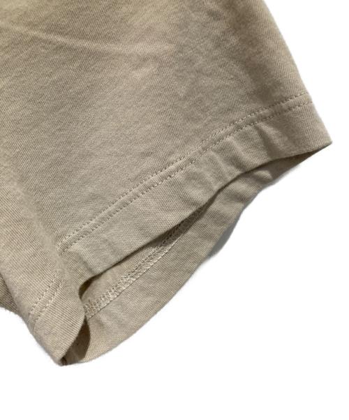 JIL SANDER（ジルサンダー）JIL SANDER (ジルサンダー) VネックTシャツ ベージュ サイズ:不明の古着・服飾アイテム