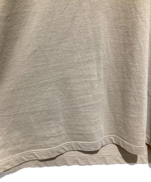 JIL SANDER（ジルサンダー）JIL SANDER (ジルサンダー) VネックTシャツ ベージュ サイズ:不明の古着・服飾アイテム