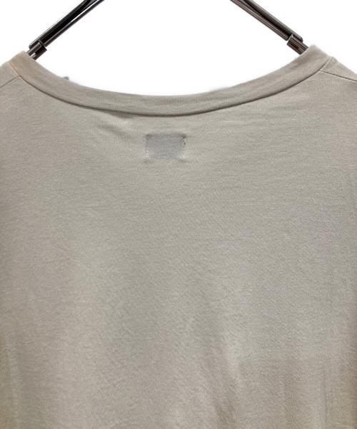 JIL SANDER（ジルサンダー）JIL SANDER (ジルサンダー) VネックTシャツ ベージュ サイズ:不明の古着・服飾アイテム