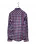 Vivienne Westwood man (ヴィヴィアン ウェストウッド マン) チェックシャツ レッド×ブルー サイズ:44：10000円