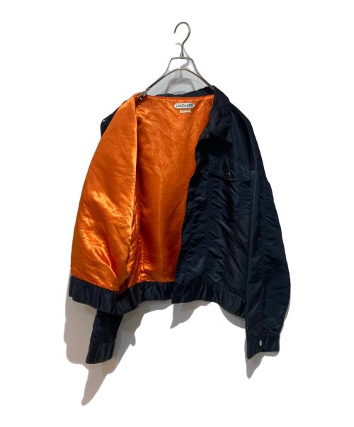 LANDLORD（ランドロード）LANDLORD (ランドロード) ナイロントラッカージャケット ネイビー サイズ:Mの古着・服飾アイテム