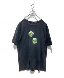 stussy（ステューシー）の古着「dice tシャツ」｜ブラック