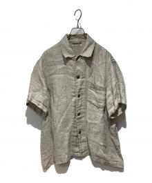 OUR LEGACY（アワーレガシー）の古着「BOX SHIRT SHORTSLEEVE」｜グレー