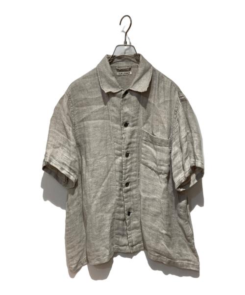 OUR LEGACY（アワーレガシー）OUR LEGACY (アワーレガシー) BOX SHIRT SHORTSLEEVE グレー サイズ:44の古着・服飾アイテム