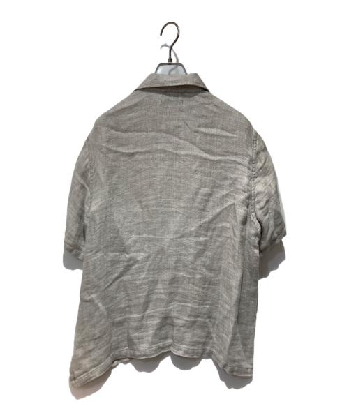 OUR LEGACY（アワーレガシー）OUR LEGACY (アワーレガシー) BOX SHIRT SHORTSLEEVE グレー サイズ:44の古着・服飾アイテム