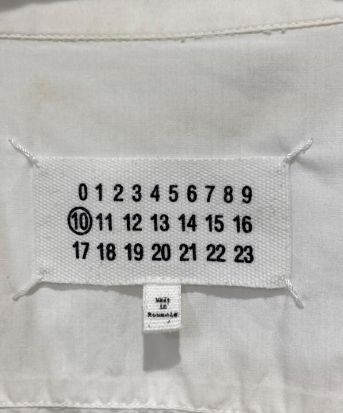 Maison Margiela（メゾンマルジェラ）Maison Margiela (メゾンマルジェラ) シャツ ホワイト サイズ:38の古着・服飾アイテム