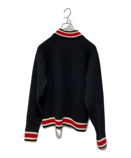 Hysteric Glamour（ヒステリックグラマー）Hysteric Glamour (ヒステリックグラマー) SUPER HYSジャカード オーバーサイズジャンパー ブラック サイズ:FREEの古着・服飾アイテム