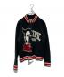 Hysteric Glamour（ヒステリックグラマー）の古着「SUPER HYSジャカード オーバーサイズジャンパー」｜ブラック