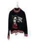Hysteric Glamour（ヒステリックグラマー）の古着「SUPER HYSジャカード オーバーサイズジャンパー」｜ブラック