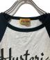 中古・古着 Hysteric Glamour (ヒステリックグラマー) LOUNGE NYC Tシャツ ホワイト×ブラック サイズ:FREE：11000円