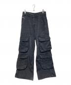 DIESELディーゼル）の古着「D-SIRE-CARGO-S」｜ブラック
