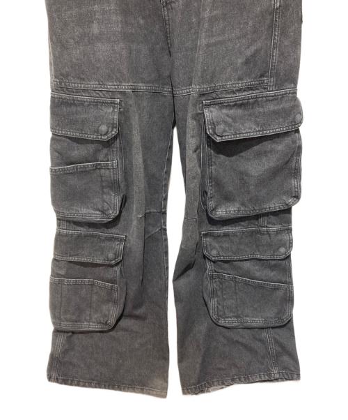 DIESEL（ディーゼル）DIESEL (ディーゼル) D-SIRE-CARGO-S ブラック サイズ:W23の古着・服飾アイテム