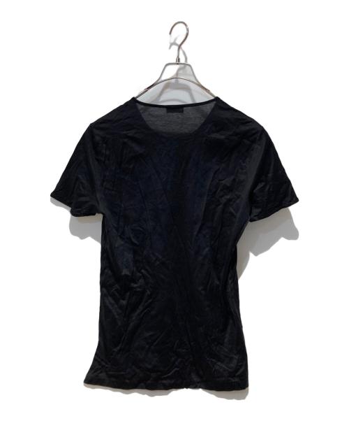 Christian Dior（クリスチャン ディオール）Christian Dior (クリスチャン ディオール) 03ss FOLLOW ME プリントTシャツ ブラック サイズ:Mの古着・服飾アイテム