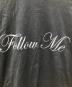 中古・古着 Christian Dior (クリスチャン ディオール) 03ss FOLLOW ME プリントTシャツ ブラック サイズ:M：35000円