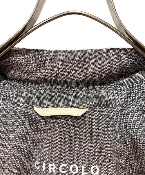 CIRCOLO 1901（チルコロ1901）Circolo 1901 (チルコロ1901) テーラードジャケット グレー サイズ:50の古着・服飾アイテム