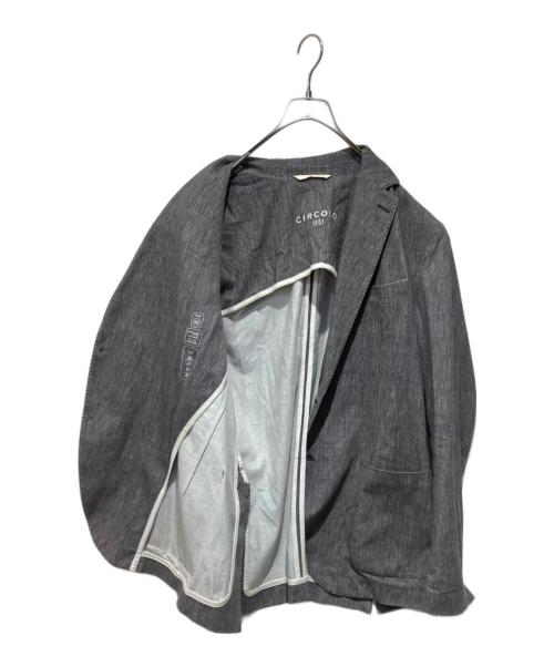CIRCOLO 1901（チルコロ1901）Circolo 1901 (チルコロ1901) テーラードジャケット グレー サイズ:50の古着・服飾アイテム