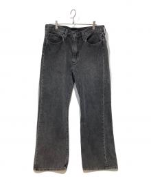 LEVI'S（リーバイス）の古着「567 ワイドブラックデニム」｜ブラック