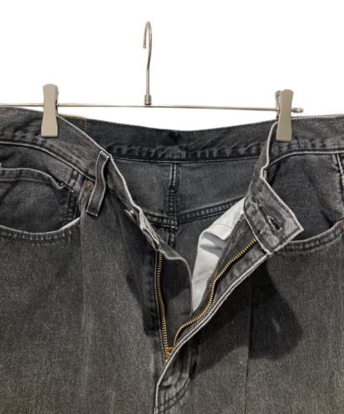 LEVI'S（リーバイス）LEVI'S (リーバイス) 567 ワイドブラックデニム ブラック サイズ:W34の古着・服飾アイテム