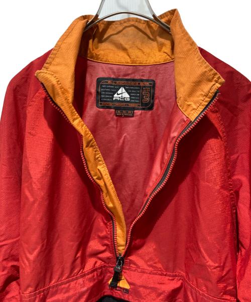 NIKE ACG（ナイキエーシージー）NIKE ACG (ナイキエーシージー) ナイロンジャケット レッド サイズ:XLの古着・服飾アイテム