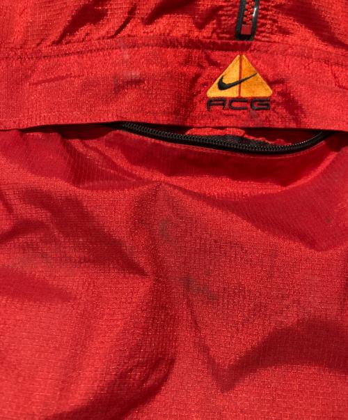 NIKE ACG（ナイキエーシージー）NIKE ACG (ナイキエーシージー) ナイロンジャケット レッド サイズ:XLの古着・服飾アイテム
